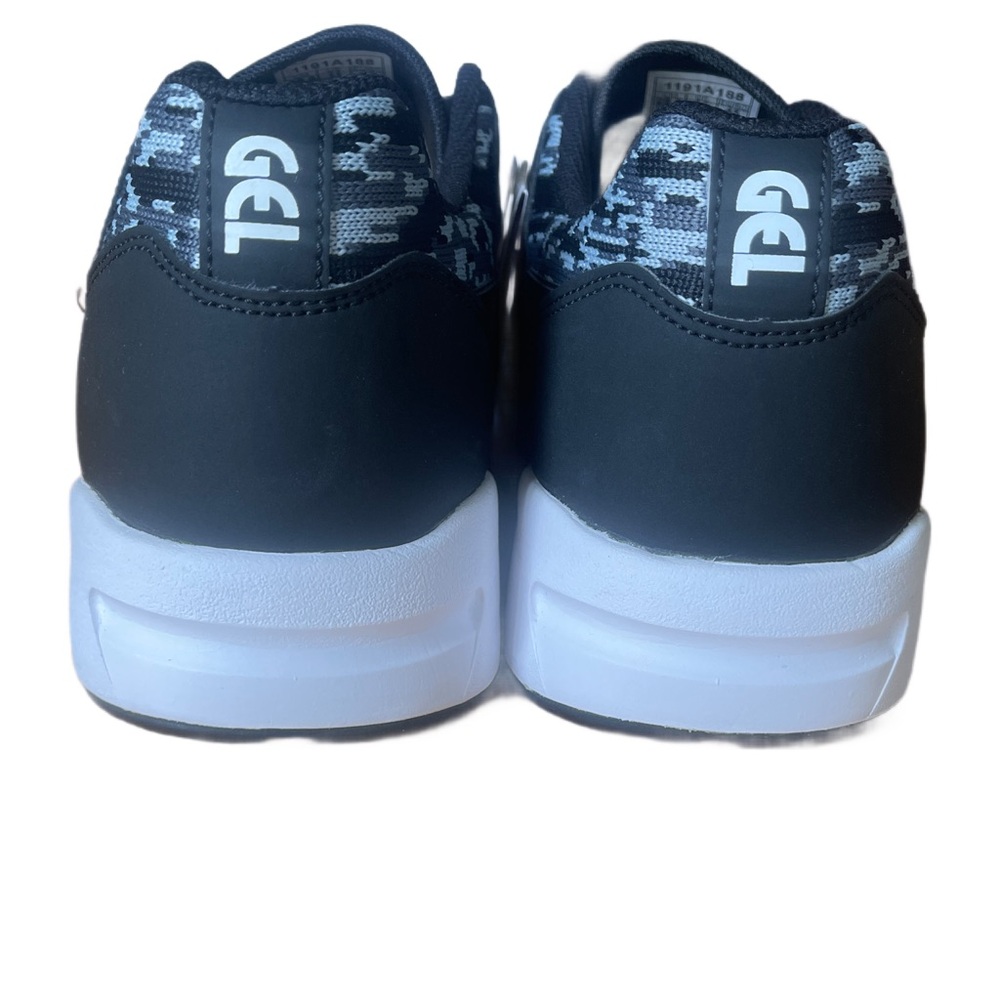 Asics Black and White Athletic Shoes - Picture 6 of 10